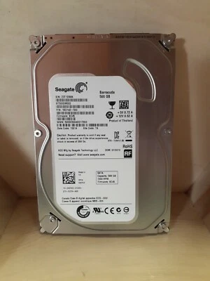 Seagate Barracuda 3.5" 500GB 7.2K RPM SATA HDD 1BD142-500 ST500DM002 - Image 1 of 3