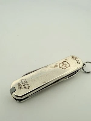 ¡Navaja de bolsillo Tiffany Victorinox plateada y dorada! Foto 1 de 4