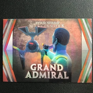 2024 Topps Star Wars Masterwork Grand Admiral #HG-13 Rainbow Foil /299 - Picture 1 of 3