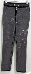 NWT I.AM.GIA Mariah Pant Black Sparkle Embellished XS/S - Imagen 1 de 5