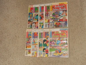 (10) 1978-80 Archie's Joke Book Comic Book Lot - #249-264 - Nice Copies!!! - Bild 1 von 3