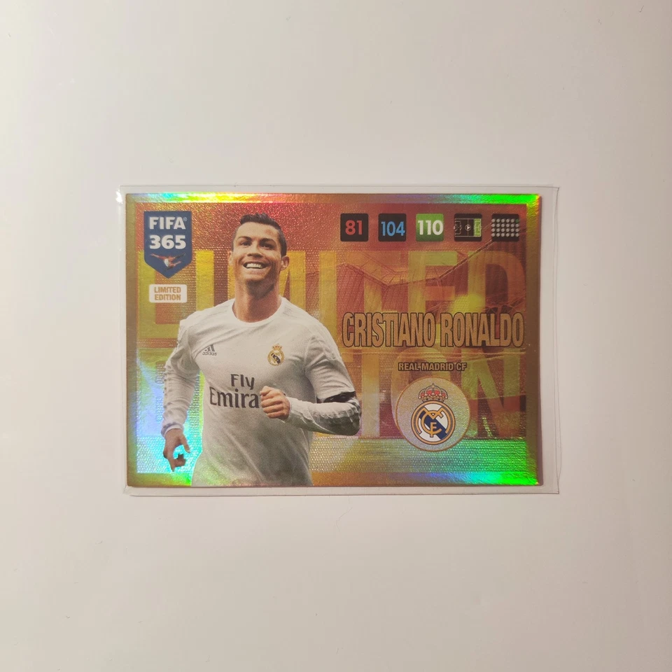 Panini Adrenalyn XL FIFA 365 2017 Cristiano Ronaldo Limited Edition - Bild 1 von 1