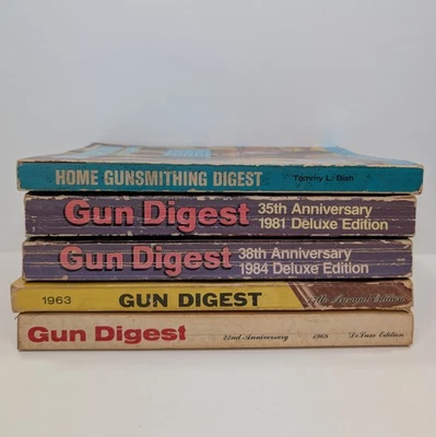 Lot Of (5) The Gun Digest Books - 1963, 1968, 1970, 1981, 1984 - Image 1 of 4