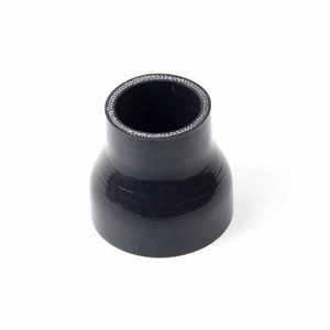 3.5" to 4" Silicone Hose Reducer Turbo Air Intake/Intercooler Pipe Coupler Black - Picture 1 of 14