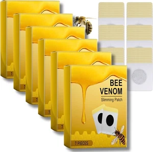 Bee Venom (3 Week Supply) Lymphatic Drainage Slimming Patch Body Slim UK - Picture 1 of 8