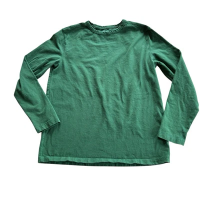 Camiseta Merona Hombre Talla M Manga Larga 100% Algodón Verde Oscuro Foto 1 de 4