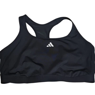 Adidas Women's Black Sports Bra Size 2XL - Image 1 of 3