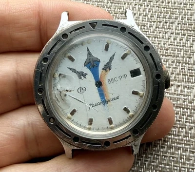 Watch USSR Commander Military Soviet Komandirskie Vostok Wostok Rare Vintage - Image 1 of 4