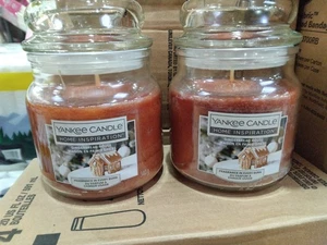 2er Set Yankee Candle Home Inspiration Gingerbread House 680g Medium Kerze  - Bild 1 von 1