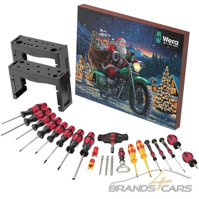 WERA ADVENTSKALENDER WEIHNACHTSKALENDER 2025 28-TEILIG PREMIUM WERKZEUG # - Bild 1 von 2