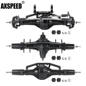 AXSPEED Metal 6X6 Front / Middle / Rear Bridge Axle For RC Car 1/10 SCX10 90021 - Picture 1 of 16