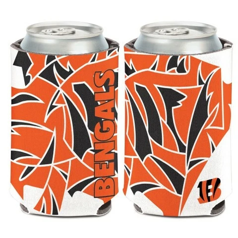 NFL CINCINNATI BENGALS CAN HOLDER COOZIE KOOLER HUGGER SET OF THREE NEW Cover