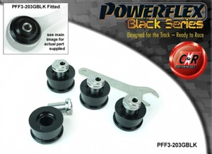 Powerflex Negro FrUpArm-Chass Bujes Camber para Audi A6 Avant 98-01 PFF3-203GBLK - Imagen 1 de 11