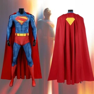 Superman: Legacy Cosplay Costume Clark Kent Bodysuit Full Set - Picture 1 of 23