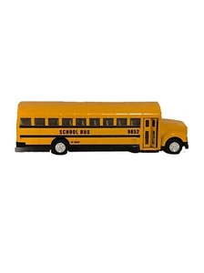 Vintage School Bus Model Pull-Back Diecast Car Kids Toy Tested And Works NICE - Picture 1 of 11
