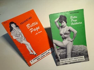 Bettie Page zu Hause & draußen präsentieren! Betty Page Betty Paige Seltenes Set! - Bild 1 von 11