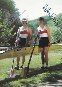 Stefani WERREMEIER/Kathrin HAACKER - Germany, 4th place Olympic 1996 rowing! - Picture 1 of 1