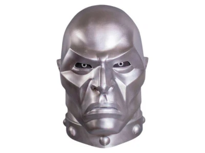 GI Joe Destro Silver Vinyl Mask Adult Costume Cosplay Halloween Collectible TOT - Image 1 of 3