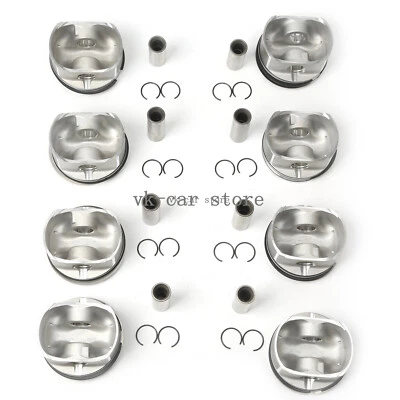 Pistons & Rings Kit Φ93mm Fit For 03-06 Porsche Cayenne 4.5T Turbo 94810303169 - Image 1 of 4
