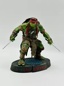 Statua film esclusiva Teenage Mutant Ninja Turtles Raffaello TMNT statuina - Foto 1 di 15