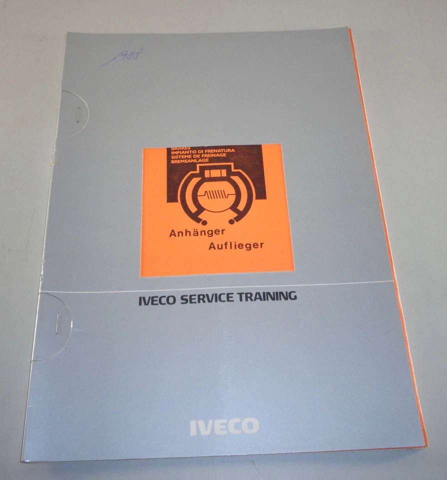 Schulungsunterlage Iveco Frenos Colgante Remolque - Imagen 1 de 1