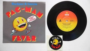 Vintage PAC-MAN Single (Near New / Old Stock) includes FREE Atari Sticker - Picture 1 of 3