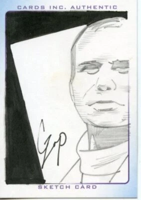 Thunderbirds Are Go! Movie Sketch Card by Czop Frank Tracey /Black - Image 1 of 2