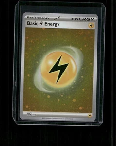 SV01: Scarlet & Violet Base Set #004 Basic Lightning Energy (Cosmos Holo) - Picture 1 of 2