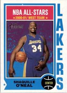 2001-02 Topps Heritage Basketball Card Pick (Base) 1-100