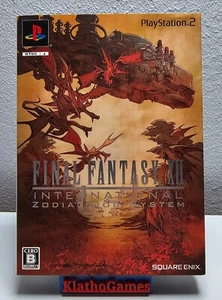 FINAL FANTASY 12 XII INTERNATIONAL ZODIAC - SONY PLAYSTATION 2 NTSC/JAP C8507 - Bild 1 von 7