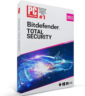 Bitdefender Total Security 2025 2026 | 1 3 5 10 | 1 Jahr - 3 Jahre | VPN @GWC - Bild 1 von 4