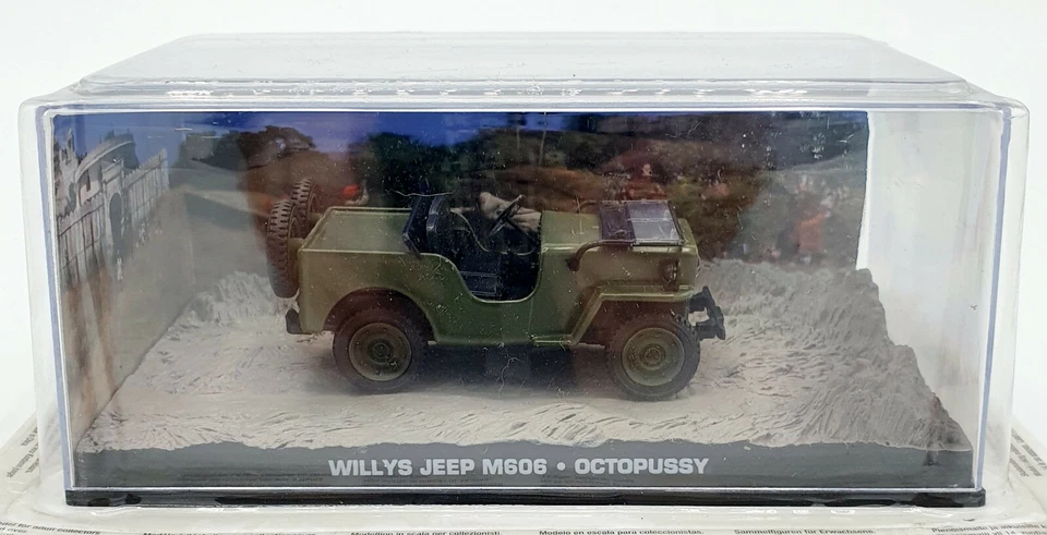 EBOND Willys Jeep M606 - James Bond 007 Octopussy - Scala 1:43 S032. - Immagine 1 di 1
