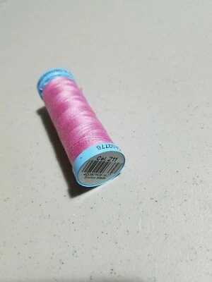 110-Yard SPOOL/GUTERMANN S303 100% SILK THREAD/No100/Tex30/3Ply/GENERAL SEWING - Image 1 of 4