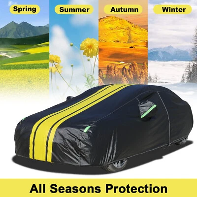 5 Layer PEVA Car Cover Waterproof All Weather Protection Anti-UV Snowproof 2Size - Изображение 1 из 4