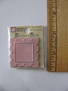 Pressed Petals ALPHA BLANK PINK 1 Piece NIP - Picture 1 of 2