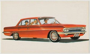 Oldsmobile F-85 De Luxe 1961 sedán de 4 puertas - postal del concesionario - Imagen 1 de 2