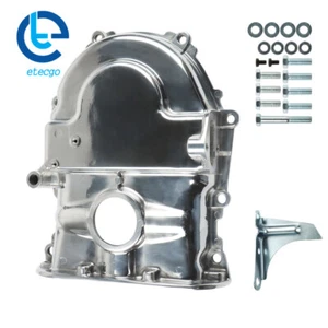 Cubierta de distribución de aluminio pulido BBF Mercury 360 390 427 428 para Ford FE Big Block - Imagen 1 de 10