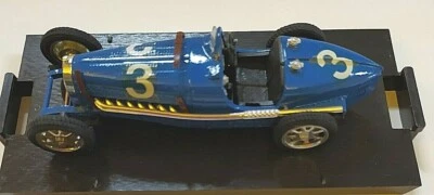BRUMM SERIE ORO USATO 1:43 AUTO DIE CAST BUGATTI TIPO 59 1933 HP230 BLU ART R42 - Immagine 1 di 4