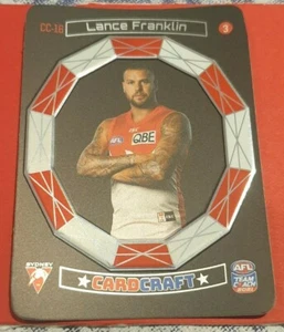 2021 team Coach Card Craft Lance Franklin CC-16 #3 - Sydney Swans - Imagen 1 de 1