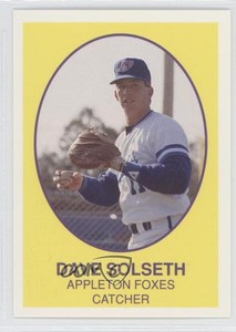 1990 Boxscores Enterprises Appleton Foxes Dave Solseth #25