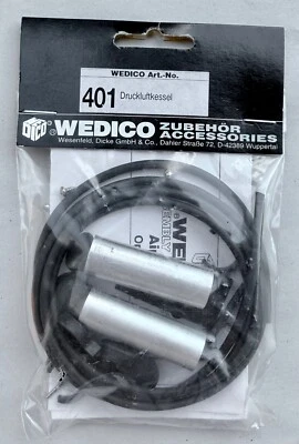 Wedico Accessory #401  Air Tanks (Also used for Tamiya Trucks) 1/16 + 1/14 Scale - Image 1 of 2