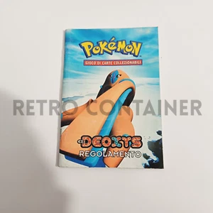NINTENDO POKEMON TCG - EX Deoxys Reglement Rulebook Booklet - Bild 1 von 1