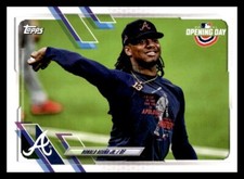 2021 Topps Opening Day Ronald Acuna Jr. #150 SSP Image Variation Atlanta Braves