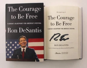 Ron DeSantis Signed Autograph The Courage to Be Free Book - 2024 President ? - Picture 1 of 2