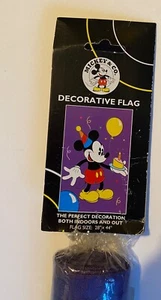 DISNEY MICKEY & CO. YARD FLAG 28 X 44 BIRTHDAY MICKEY MOUSE NEW SEALED - Picture 1 of 2