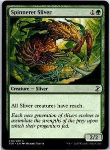 Magic the Gathering Spinneret Sliver Time Spiral Remastered x1 MTG Free Shipping - Picture 1 of 1
