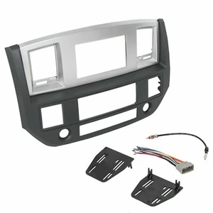 For Dodge Ram 1500 2500 3500 2006-09 Radio Double Din Dash Install Bezel Kit - Picture 1 of 12