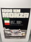1985 Porsche 962 Monza Victory Showroom Advertising Sales Poster 30' x 40'