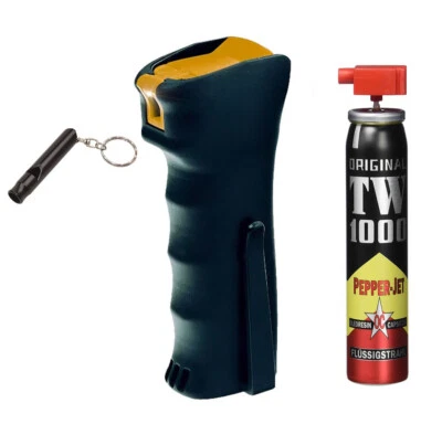 CARL HOERNECKE Pfefferspray Pro Super Garant,30ml, +Ersatzdose,+Notfallpfeife,-TOP AKTION-