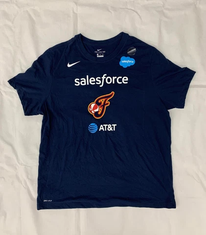 Nike Indiana Fever Short Sleeve Men's XXL Navy Dupree P014660-WINFN Cover